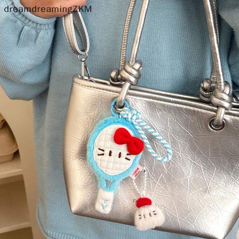 [dreamdreaming] Hoạt Hình Dễ Thương Cầu Lông Raet Búp Bê Mặt Dây Chuyền Móc Khóa Kawaii Mô Phỏng Búp Bê Đầy Bapa Trang Trí Mặt Dây Chuyền Phụ Kiện Quà Tặng [zkm]
