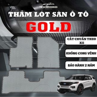 Thảm lót sàn ô tô Ford Explorer TH Accessories cắt chuẩn form xe dễ dàng vệ sinh không ẩm mốc (full bộ có cốp)
