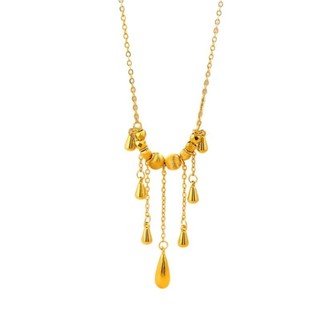 Vòng cổ tua rua CLKLACEMASK, Vòng cổ giọt nước tinh tế đa năng, Phong cách tối giản thanh lịch Vòng cổ cổ cổ cổ điển sang trọng thời trang nữ