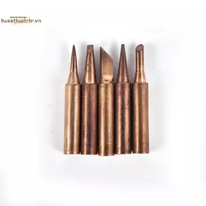 TRTR 5 Chiếc Đồng Nguyên Chất 900M-T Đầu Hàn Không Chì Đầu Hàn Đầu Hàn VN