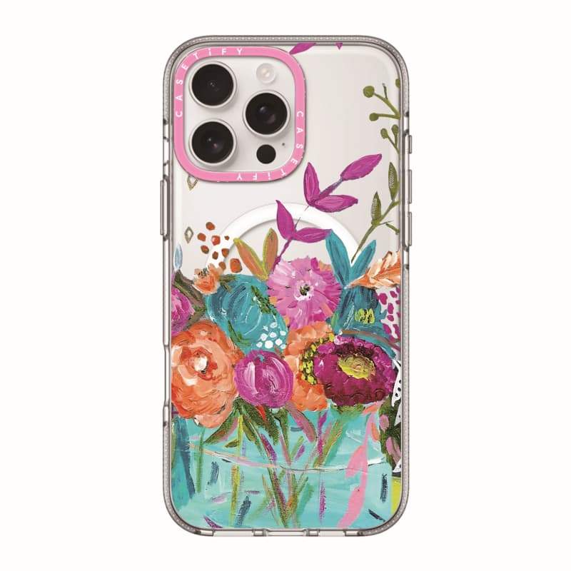 CASECASE X Màu Nước Hoa Xanh Ốp Lưng Điện Thoại HỒNG CAMERA RING PHIÊN BẢN Tác Động Trong Suốt Hút Từ Tính Cho iPhone 17 / 16 / 15 / 14 / 13 Pro Max Air Có Bao Bì Cao Cấp