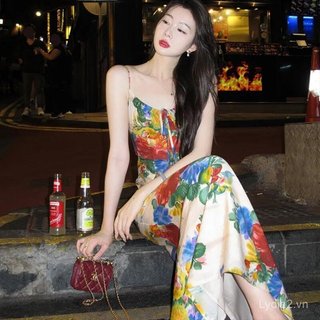 [Váy hoa & Áo len ngắn nữ] Phong cách Hồng Kông Retro, phù hợp mùa hè - Giảm giá 10%