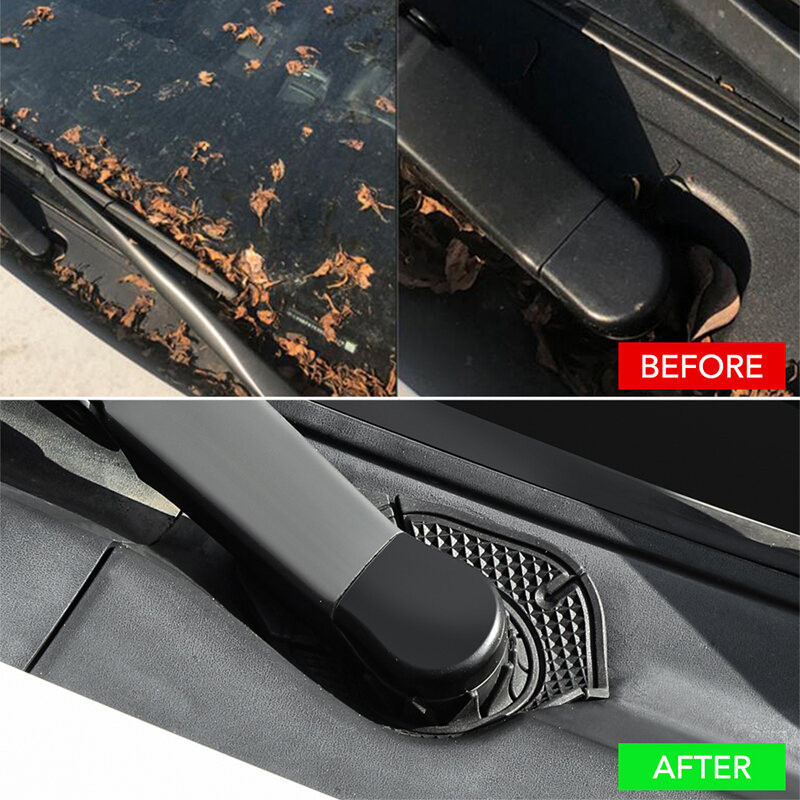 Vỏ bảo vệ lỗ gạt nước kính chắn gió ô tô phù hợp cho Toyota Camry Corolla Tacoma Hilux Vios Yaris Hiace Avanza lỗ gạt nước cắm miếng đệm silicon