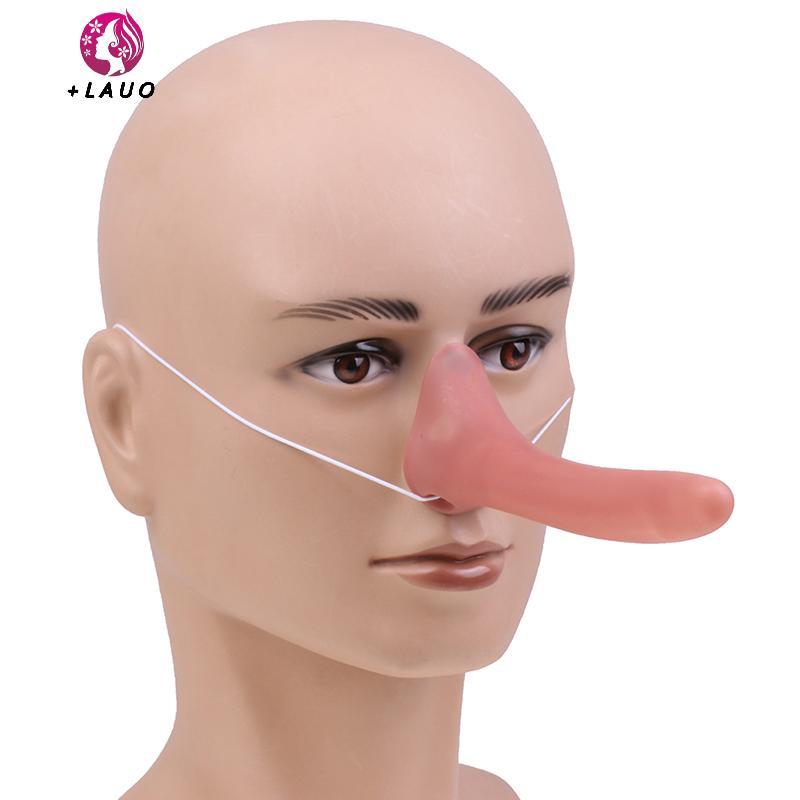 Springevenstar Cao Su Mũi Dài Bằng Gỗ Pinocchio Mũi Đạo Cụ Đồ Chơi Trẻ Em Cho Halloween Hóa Trang Lễ Hội Tiệc Springevenstar