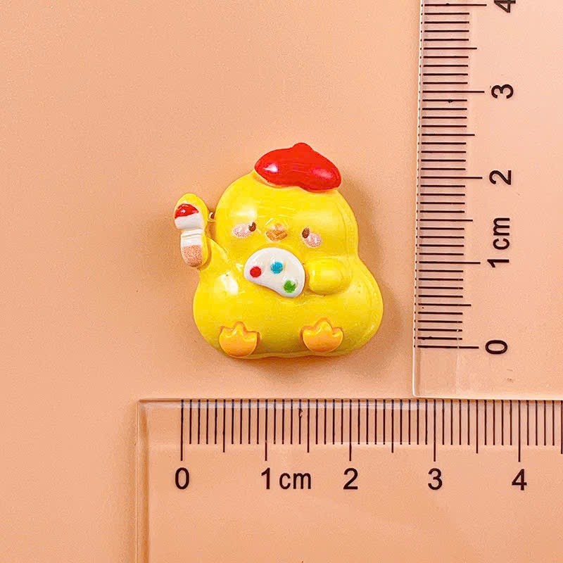 Set charm vịt vàng dễ thương