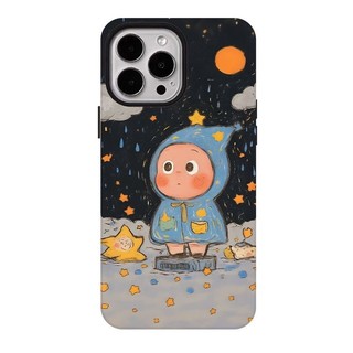 Ốp bảo vệ họa tiết Star People minh họa cho iPhone 11 12promax 13pro15pro 15promax 14 14promax 14pro 16 pro max 16 plus 17 17promax ốp lưng hai trong một