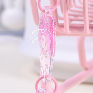 [MILOLI] 1Pcs GANTUNGAN SAN ACRYLIC Cute Keychain Ring Aksesoris Bag - F0265 - C. P0MP0MPURIN, GANCI ACRYLIC