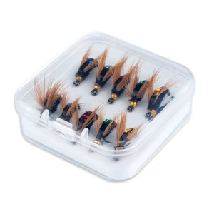 MỘT 10 Gói Mồi Câu Cá Bay Mồi Khô Mồi Khô Ướt Mồi Nymphs Dragonflies Streamers Cho Lướt Sóng