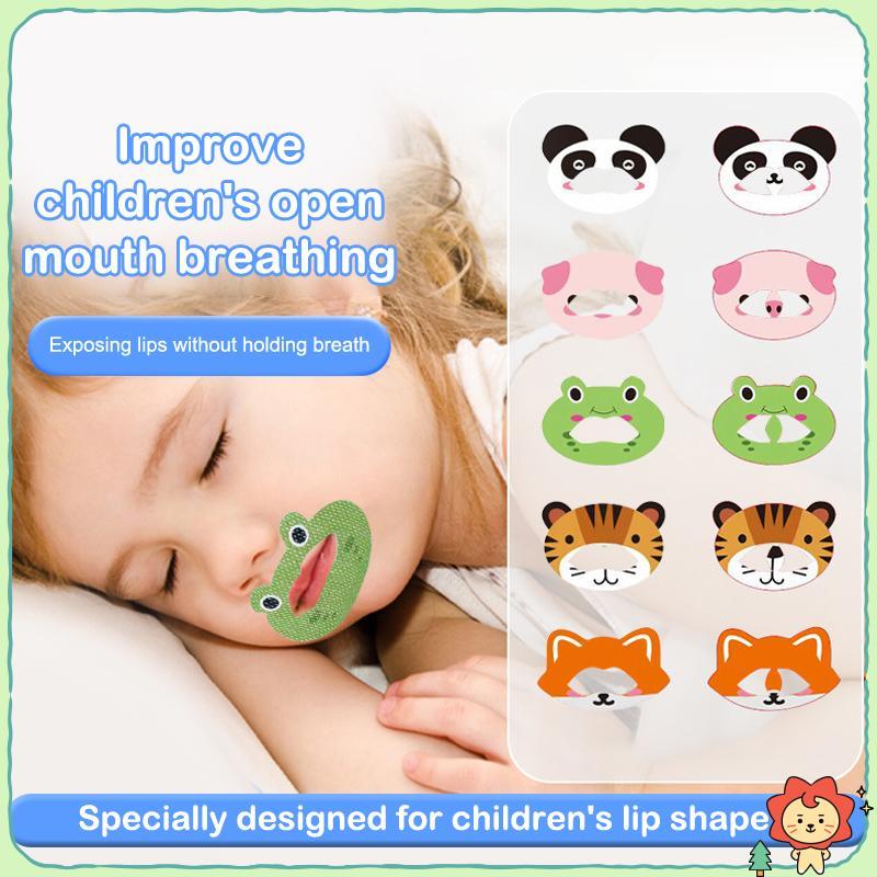 30 miếng dán chống ngáy cho trẻ em, điều chỉnh hơi thở, ngủ kín miệng, hỗ trợ thở êm khi ngủ