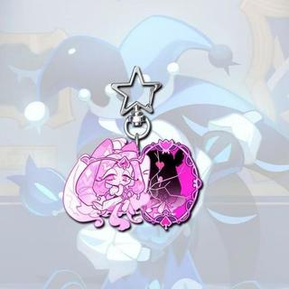 IMPORT Game Cookie Run: Kingdom Cosplay Keychain Acrylic Pendant Key Chain Keyring Kawaii Ornam