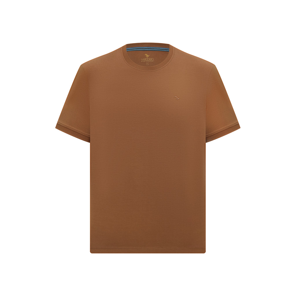 Áo thun T-Shirt cổ tròn VIETTIEN SMART CASUAL vải Cotton form REGULAR FIT VT00000712