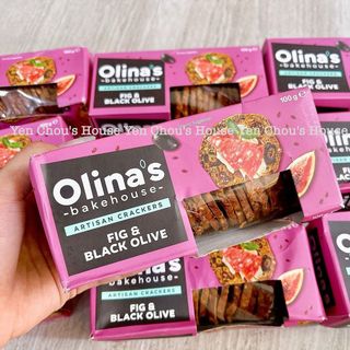 Bánh crackers Olinas Bakehouse, wafer crackers OB fiest 100g