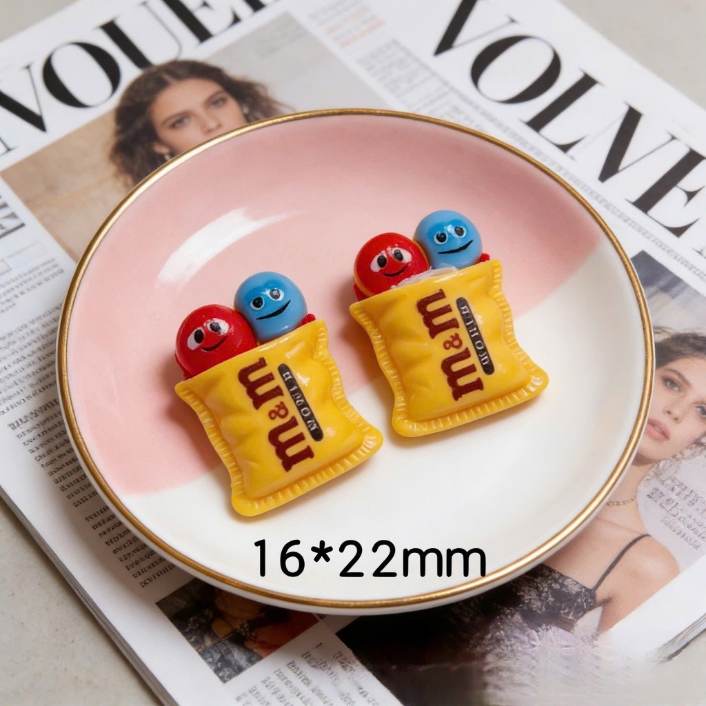 Set Charm Kẹo M&M Sắc Màu Dễ Thương – Charm Gắn Dép Candy Cute