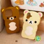 Ốp Điện Thoại Silicon Rilakkuma Cho Samsung Galaxy S25 S24 S23 Plus Ultra S25 + S24 + S23 + 5G 4G Vỏ Hoạt Hình 3D Dễ Thương Dễ Thương Vỏ Mềm Chống Sốc