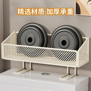 Giá để đồ nhà tắm 2 trong 1, không đục lỗ, chịu lực mạnh, đa năng, kèm giá treo khăn giấy và giá giấy vệ sinh