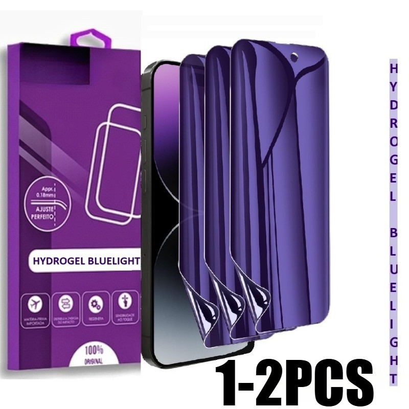 1-2 Chiếc Chống Gián Điệp Riêng Tư Mềm Hydrogel Cho vivo Y19s Y21d Y31 Y31d GT Pro 4G 5G Chống Ánh Sáng Xanh Và Phim Mờ Phim Mờ HD Bảo Vệ Màn Hình