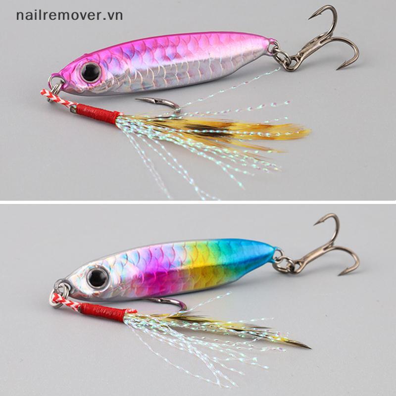 Mồi câu kim loại micro jig đa trọng lượng cho câu cá biển
