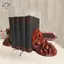HFTOY Berserk Bookends Bookends Trang trí Rồng Slaying Bookstop Nhựa chống trượt Thích hợp cho bàn đọc sách Quà tặng trang trí nhà cửa cho người yêu sách ~