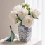 Hoa Mẫu Đơn Thược Dược giả 2 đầu 68cm cao cấp - Hoa lụa decor phòng khách sang trọng & Hoa cầm tay cô dâu (1 cành)