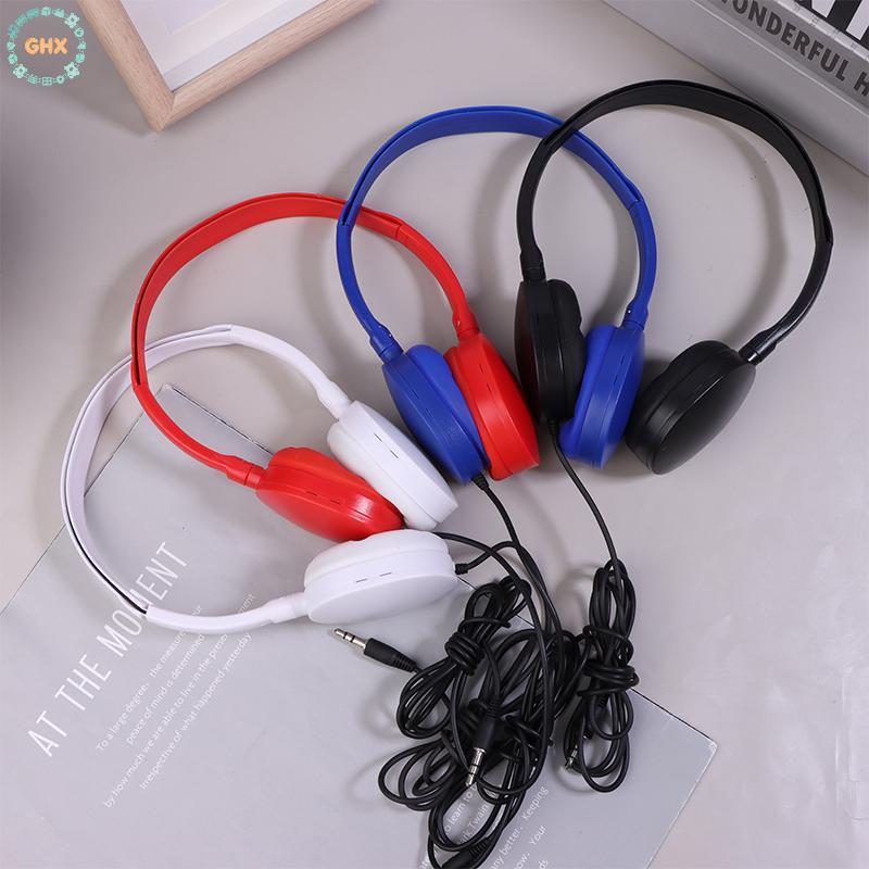 Tai nghe GHX dành cho trẻ em Tai nghe máy tính có dây có phích cắm 3,5MM Tai nghe nhạc thể thao đa năng dành cho trẻ em Quà tặng bé gái VN