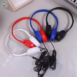 Tai nghe GHX dành cho trẻ em Tai nghe máy tính có dây có phích cắm 3,5MM Tai nghe nhạc thể thao đa năng dành cho trẻ em Quà tặng bé gái VN