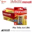 Pin AA Pin AAA Maxell Alkaline 1.5V Vỉ 2 Viên Pin Tiểu Pin Đũa chất lượng cao cho micro, điều khiển