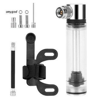 Máy bơm xe đạp mini OMG - Áp suất cao, dễ dàng mang theo khi đi xe đạp