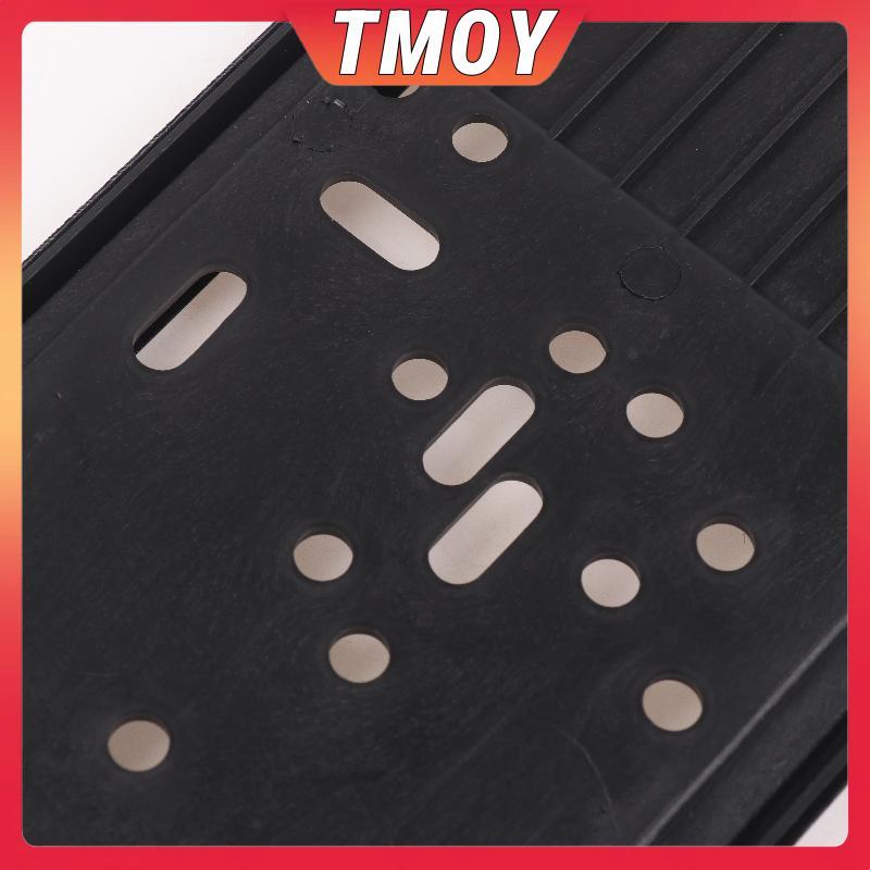 TMOY 1 Chiếc Tiêu Chuẩn Biển Số Thép Không Gỉ Khung Kim Loại Bao RU UA EU Biển Số Giá Đỡ Biển Số Giá Đỡ Gắn TMOY