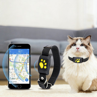 Theo dõi thú cưng thông minh cho cổ áo - Trình theo dõi vị trí thú cưng theo dõi chó có va chạm, Trình theo dõi GPS cho mèo siêu nhỏ | Tuổi thọ pin không thấm nước & dài