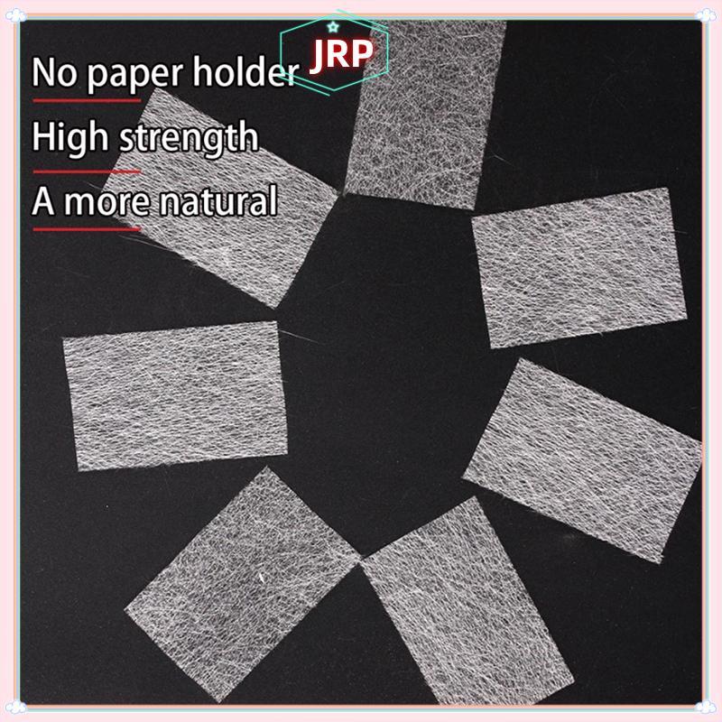 JRP 10 / 20 Chiếc Sợi Thủy Tinh Lụa Cho Móng Tay Nối Dài Mẫu Không Dệt Lụa UV Gel Fiber JRP