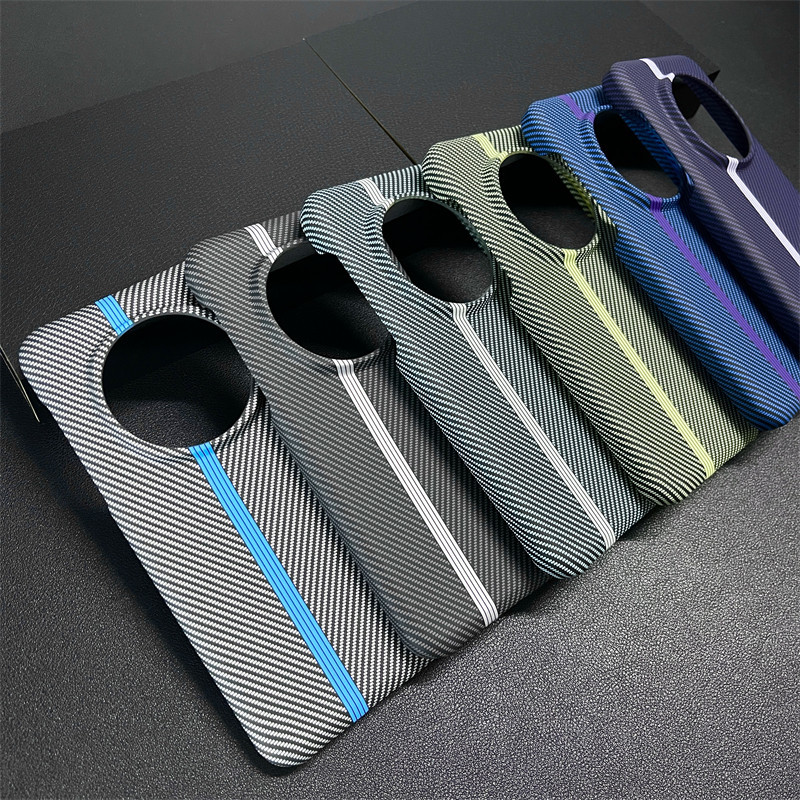 Ốp Điện Thoại Cho Honor Magic 8 7 Pro 5 6 Pro 6 Ultimate Sợi Carbon Họa Tiết Mới Chống Rơi Vỏ Tản Nhiệt Siêu Mỏng