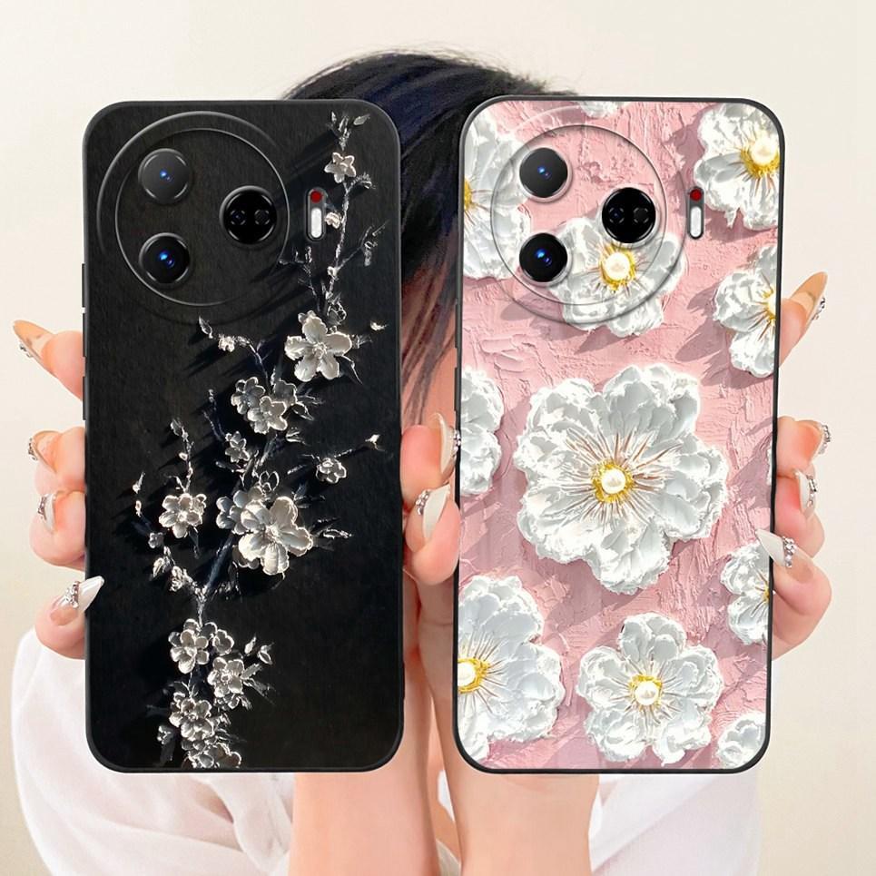Dành Cho Tecno Camon 30 Pro 5G Ốp điện thoại Camon 30 Premier 30s Pro Vỏ Nơ Họa Tiết Hoa Bướm Thời Trang Ốp điện thoại Silicon Lỏng