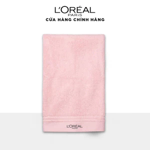 Khăn lau tóc màu hồng L'Oreal Paris