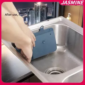 JASMINE Bồn Rửa Chén Gấp Nước Bloing Board Hộ Gia Đình Bồn Rửa Nước Bloing Board Có Thể Gập Lại Chống Bắn Ban Chống Thấm Nước Dây Áo Nước JASMINE