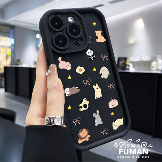 Ốp Điện Thoại Màu Trơn Hình Động Vật Hoạt Hình Cho Samsung Galaxy M56 M55 M54 M51 M40S M36 M35 M34 M32 M20S M16 M15 M13 M12 M10S M06 M04 M02 M01S Vỏ Đơn Giản Hoạt Hình Chống Rơi Bìa Mềm