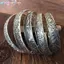 Khung ảnh retro vintage Tây Tạng totem bằng bạc, phù hợp làm lắc tay
