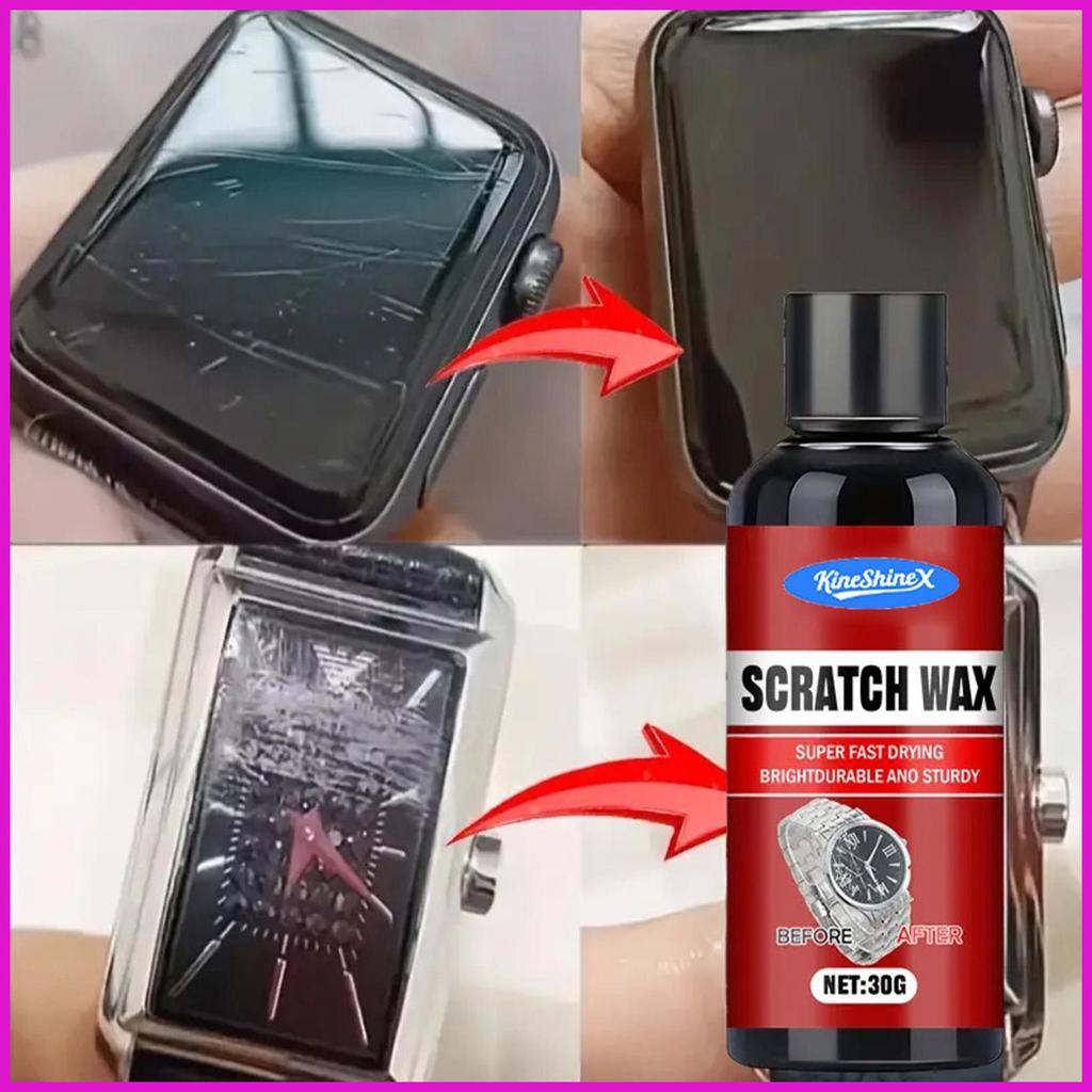 Bộ đánh bóng đồng hồ 30ml kèm bọt biển, giải pháp sửa chữa cho thép không gỉ và kim loại