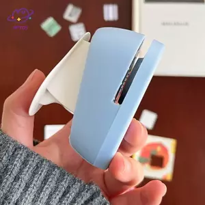 HFTOY Hình Chữ Nhật Bưu Chính Tem Dập Nổi Công Cụ Sáng Tạo Kích Thước Lớn Thủ Công Hành Động Thủ Công Đấm Tạp Chí Chất Liệu Bộ Sưu Tập Công Cụ Để Thủ Công Giấy ~