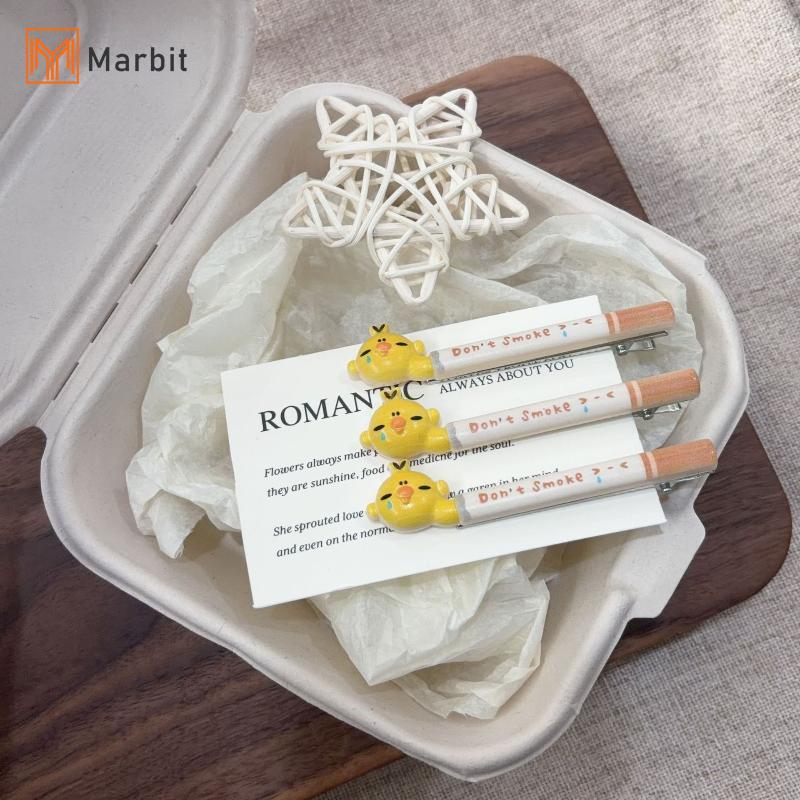 [Mar-T] Kẹp Tóc Động Vật Dễ Thương Cho Trẻ Em Bé Gái Vàng Chi Và Gấu Hồng Kẹp Dubill Cho Đồng Phục Đi Học Và Mặc Tiệc