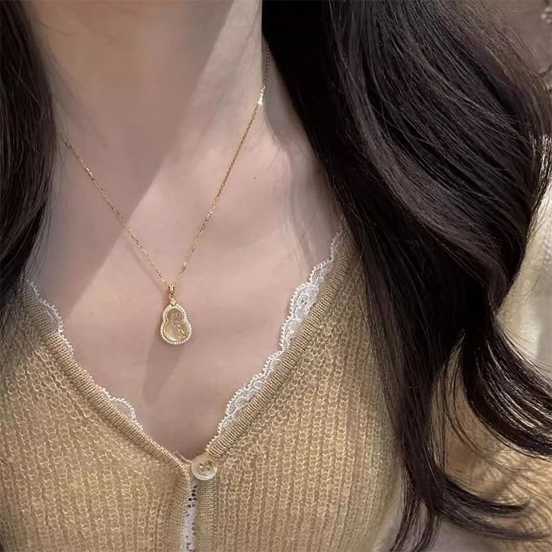 Vòng cổ nữ nhẹ sang trọng phong cách Trung Quốc, quà tặng đa năng