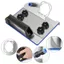 Giá đỡ máy mài góc JUNYUE88US, Công cụ vát gạch 45 độ cắt 45 góc, chống gỉ Loại bỏ bụi Máy mài gạch có độ chính xác cao