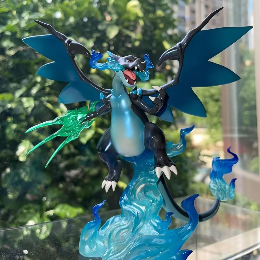 20cm [ hỏa tốc hcm ] Mô Hình Pokemon - MEGA X Charizard - Rồng lửa cấp ...