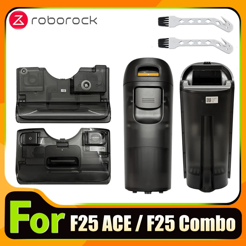 Xô Chính Hãng Cho Roborock F25 ACE / F25 Combo Ướt Khô Máy Hút Bụi Phụ Kiện Bình Nước Sạch Bụi Bẩn Bình Nước Phụ Kiện