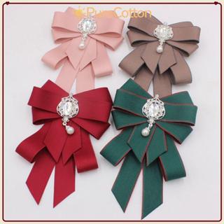 Thắt nơ Pure Cotton với pha lê đính đá, ruy băng cổ điển dành cho cả nam và nữ