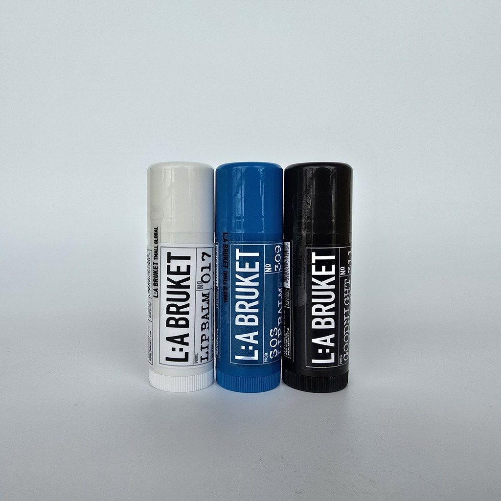 Hàng sẵn có Thụy Điển LA BRUKET Hạnh nhân hữu cơ Dừa Son dưỡng môi tự nhiên 14g Big Mac Lip Stick BKLH