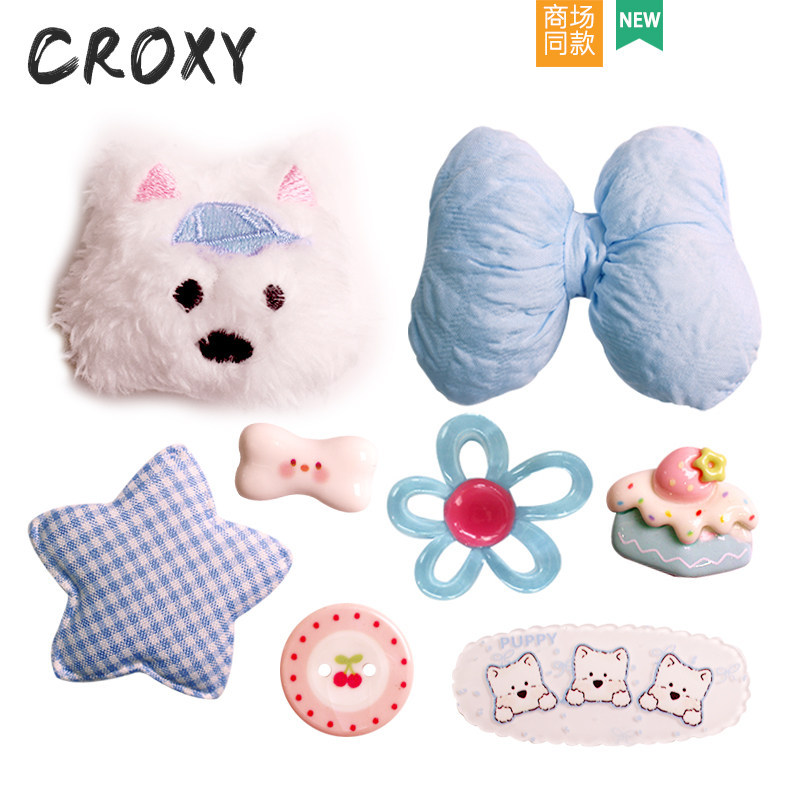Phụ kiện hoa lỗ dễ thương gắn Crocs, tháo rời, phù hợp nhiều kiểu giày