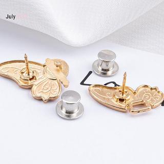 JULYHOT 1 Cặp Eo Bule Cho Nữ Váy Quần Jean Có Thể Điều Chỉnh Eo Kẹp Nút Thắt Lưng Chân Kim Loại Phụ Kiện Quần Áo Massivedeals