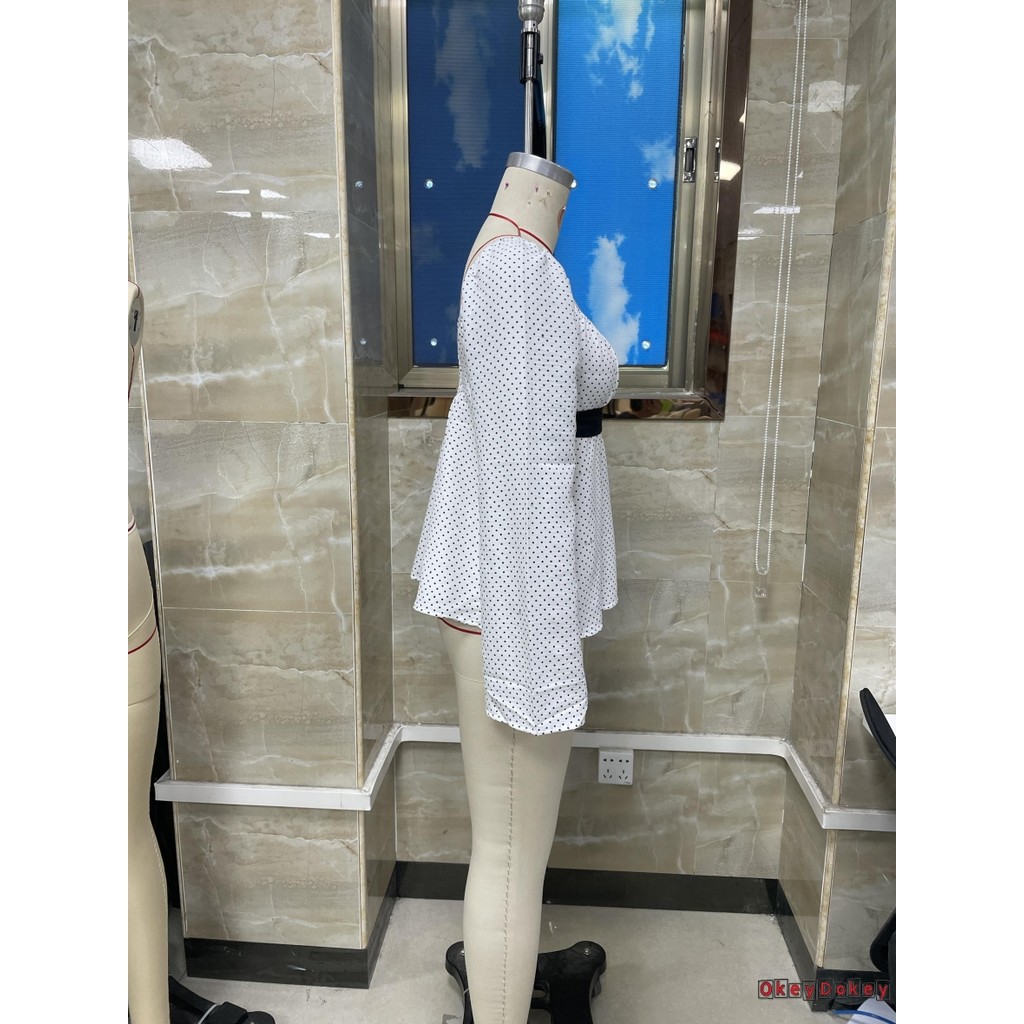 Áo buộc dây babydoll dài tay ODokey-Nữ