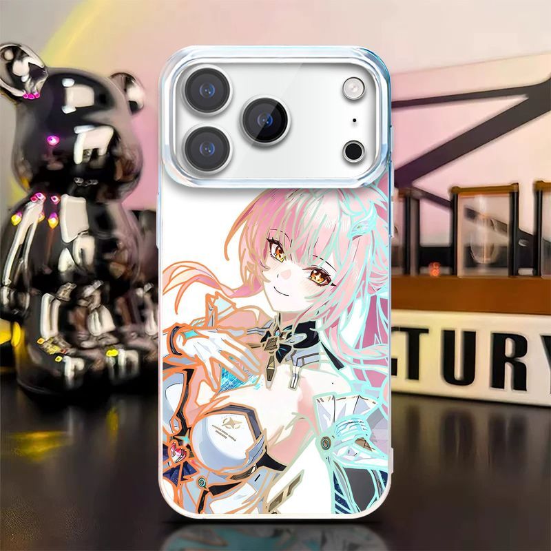 Ốp điện thoại Wuthering Waves / Aemeath / Aemeath iPhone Vivo Naruto Xiaomi 15 Mecha Girl OPPO / vdcss