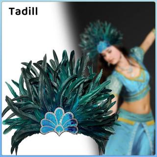 Mũ lông vũ Phụ kiện tóc trang trí Dây buộc tóc cho nữ Fascinator